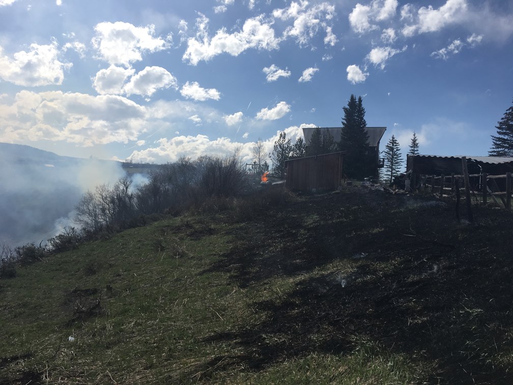 Valley View Wildland fire